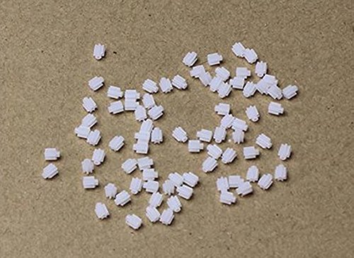 Winwill 10pcs neue 7 Zähne 0.3 Modul Coreles Motor Plastik Zahnrad-Rad für DIY Teile von winwill