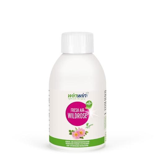 winwinCLEAN - FRESH AIR VEGANS LUFTREINIGUNGS-KONZENTRAT 'WILDROSE' 250ml von winwinclean