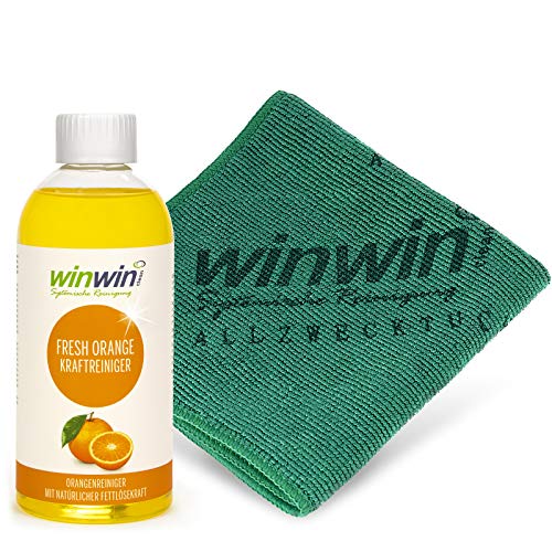 winwinCLEAN - fresh ORANGE 500ML I INKL. UNIVERSALTUCH 32 x 32 cm winwinCLEAN - fresh ORANGE 500ML I INKL. UNIVERSALTUCH 32 x 32 cm von winwinclean