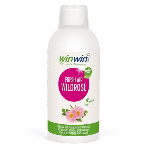 winwinCLEAN - FRESH AIR Vegans 'Wildrose' Luftreinigungs-Konzentrat 500ml von winwinclean