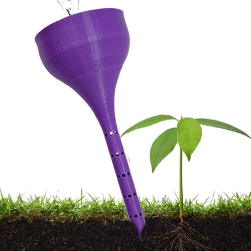 wiroouia Bewässerungsspitzen für Pflanzen | Wurzeltrichtersystem für Blumen - Witterungsbeständige Bewässerung für Gewächshaus, Garten, Rasen, Kakteen, Baumschule von wiroouia