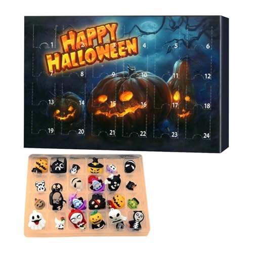 wiroouia Countdown Kalender - Countdown Kalender 2025-24 Figuren Horror Puppen Kollektion Für Tägliches Zuhause Studium Fans Festtage Geburtstag Familie Arbeitsplatz Innenbereich Schlafzimmer von wiroouia