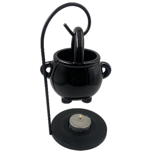 wiroouia Hängekessel Wachsbrenner, Hexenkessel Topf Kerzenhalter, Ideal zum Räuchern, Räuchern, für rituelle Zwecke, Dekorationen, Heimmeditationsdekoration wiroouia Hängekessel Wachsbrenner, Hexenkessel Topf Kerzenhalter, Ideal zum Räuchern, Räuchern, für rituelle Zwecke, Dekorationen, Heimmeditationsdekoration von wiroouia