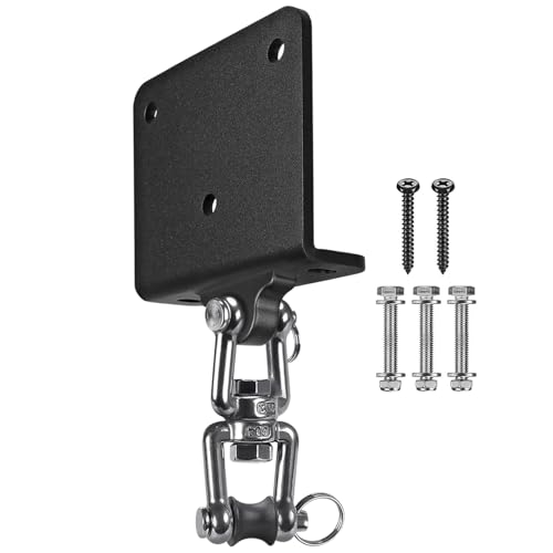 wiroouia Robuster Boxsack-Halter - Deckenhalterung für Punching-Beutel - Mit 360-Grad Drehbaren Und Rutschfesten Haken Für Garage Heimfitness Erwachsene wiroouia Robuster Boxsack-Halter - Deckenhalterung für Punching-Beutel - Mit 360-Grad Drehbaren Und Rutschfesten Haken Für Garage Heimfitness Erwachsene von wiroouia