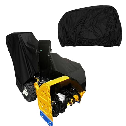 wiroouia Schneewerferabdeckung - 210d Stoff wasserdichtes Hochleistungsschnee -Schneeblower -Abdeckung, UV -Schutzlager für Garten Garage Terrasse Auffahrt Garten Frühling Winter Winter von wiroouia