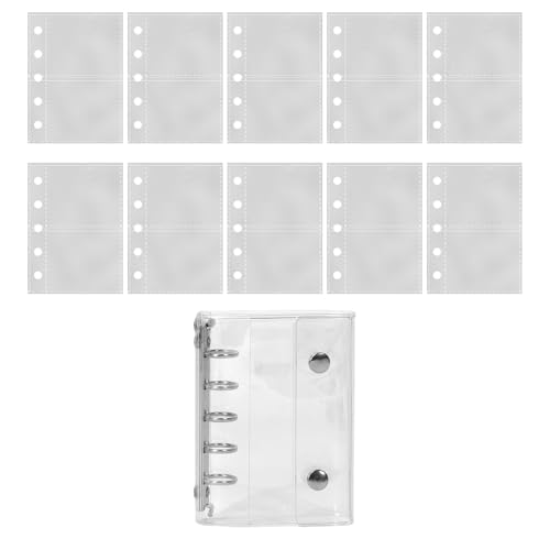 wiroouia Set Mit Loseblattpapier Und Durchsichtiger PVC Hülle Für 5-Ring-Ordner - Lose Blatt Liniertes Bindepapier 10 Seiten | Kunst Sammlung Für Geburtstagsparty Reise Roadtrip Auto Scrapbooking wiroouia Set Mit Loseblattpapier Und Durchsichtiger PVC Hülle Für 5-Ring-Ordner - Lose Blatt Liniertes Bindepapier 10 Seiten | Kunst Sammlung Für Geburtstagsparty Reise Roadtrip Auto Scrapbooking von wiroouia