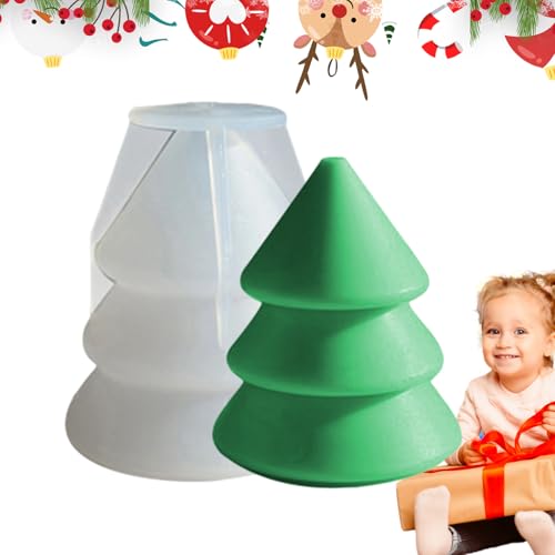 wiroouia Weihnachtsbaum Silikonform | Baumförmige Für Handgemachte Kerzenformen | Einfache Entformung Festliche Handwerkswerkzeuge Für Seife Epoxidharz Gießseife Kerzen wiroouia Weihnachtsbaum Silikonform | Baumförmige Für Handgemachte Kerzenformen | Einfache Entformung Festliche Handwerkswerkzeuge Für Seife Epoxidharz Gießseife Kerzen von wiroouia