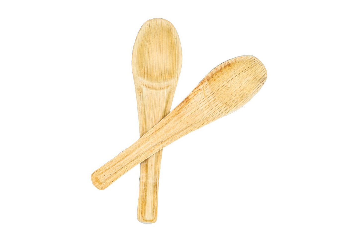 wisefood Einwegbesteck-Set Palmblatt Löffel Einweg 15 cm - Einweglöffel (100-tlg), Palmblatt von wisefood