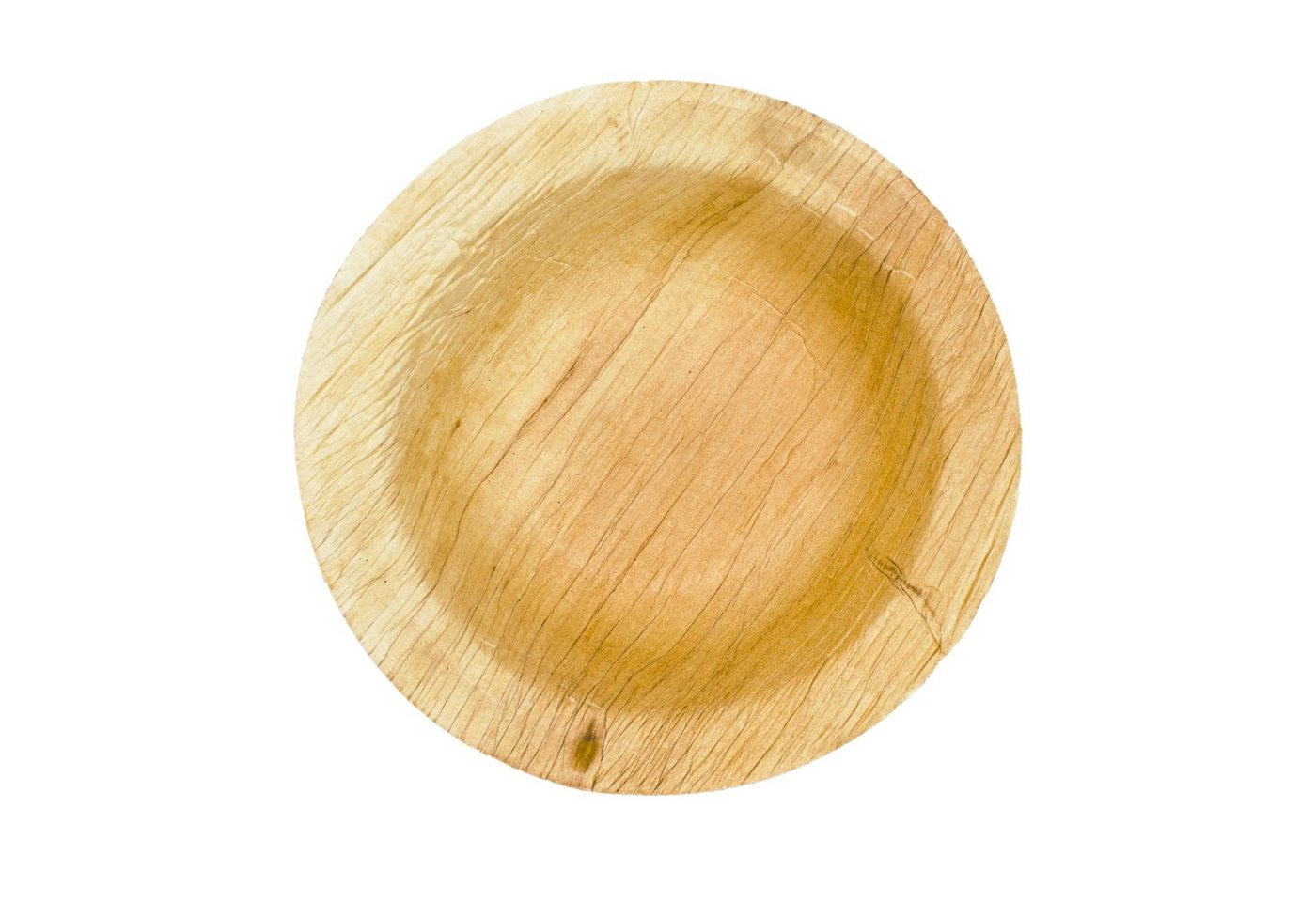 wisefood Einwegteller Palmblatt Snack Teller 200ml 12,5 cm, (200 St) von wisefood