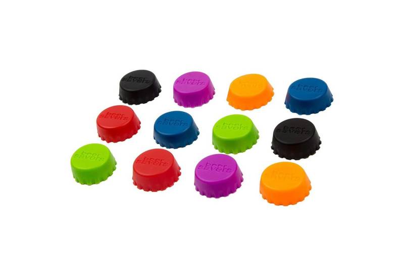 wisefood Korkenzieher Silikon Kronkorken - 12er Set, (24 tlg) von wisefood