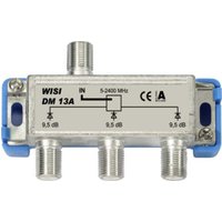 Wisi Verteiler 3f. 5-2400MHz, 9,5dB DM13A Wisi Verteiler 3f. 5-2400MHz, 9,5dB DM13A von wisi