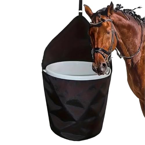 wisoolkic Eimerhalter für stabile Fütterungstasche für drinnen und draußen, vielseitiger Organizer, Futtertasche für Pferde, Nylon, Futtertasche für Pferde, Eimer wisoolkic Eimerhalter für stabile Fütterungstasche für drinnen und draußen, vielseitiger Organizer, Futtertasche für Pferde, Nylon, Futtertasche für Pferde, Eimer von wisoolkic