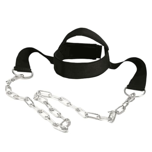 wisoolkic Gewichtheber Sport Halsgurt, breite Anwendung, langlebige Struktur, weicher und bequemer Kopf und Halsgurt aus Polyester, Schwarz wisoolkic Gewichtheber Sport Halsgurt, breite Anwendung, langlebige Struktur, weicher und bequemer Kopf und Halsgurt aus Polyester, Schwarz von wisoolkic