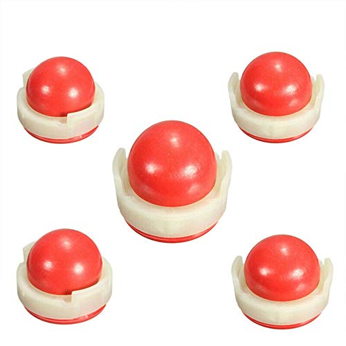 5 Stück Vergaser-Primer-Leuchtmittel für Briggs & Stratton 694394 494408 Sprint 30 375 Primer Lampe Rasenmäher Teile & Zubehör von without