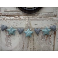 Dekokette, Girlande, Sterne + Herzen von wittlinnen