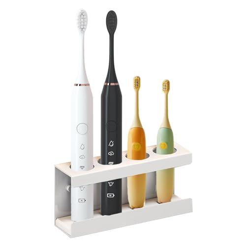 Wiuses Zahnbürstenhalter Elektrische Zahnbürste Halterung - Zahnbürstenhalter ohne Bohren, Mehrzweck Toothbrush Holder für Bad, Halter Elektrische Zahnbürste zum Aufkleben, Praktisch und Langlebig Wiuses Zahnbürstenhalter Elektrische Zahnbürste Halterung - Zahnbürstenhalter ohne Bohren, Mehrzweck Toothbrush Holder für Bad, Halter Elektrische Zahnbürste zum Aufkleben, Praktisch und Langlebig von wiuses