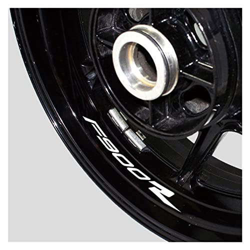 Felgenaufkleber Motorrad Rad Reifen Felgeninnenseite Aufkleber Dekorativer Aufkleber Passend Zubehör Für B-M-W F900R F 900 R (Color : White) von wljions