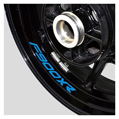 Felgenaufkleber Motorrad Radzubehör Reflektierende Aufkleber Innenseitenaufkleber Dekoration Für B-M-W F900XR F 900 XR (Color : Blue) von wljions