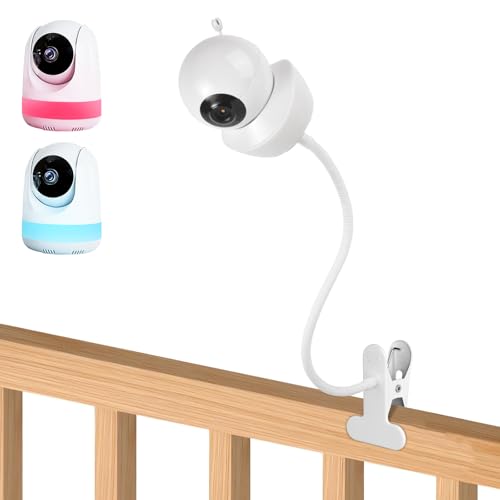 Flexible Babyphone-Halterung für Babysense V43/HDS2/V24R/VBM55TX/Max View Video Babyphone, Schwanenhals-Babykamera-Ständer mit perfektem Blickwinkel und einfacher Installation, kann überall angebracht von wochel