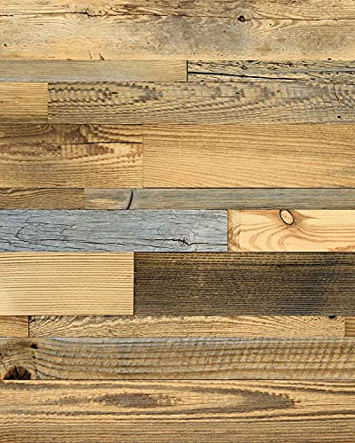 wodewa Wandverkleidung Holz Altholz Kiefer Wandpaneele Echtholz Holzwand Wohnzimmer innen antik Holzwandverkleidung Holzpaneel Antikholz Vintage P90 von wodewa