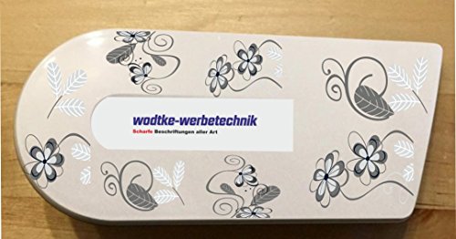 wodtke-werbetechnik Aufkleber passend für Cook Key Blumenranken grau von wodtke-werbetechnik