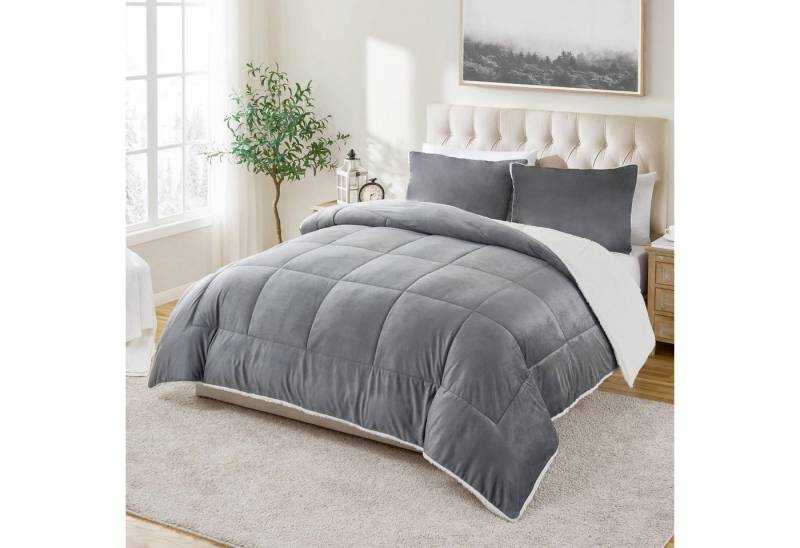 Wohndecke Sherpa Fleecedecke,Bettdecke 135x200cm,200x200cm Steppdecke, wohnTRAUM24 Wohndecke Sherpa Fleecedecke,Bettdecke 135x200cm,200x200cm Steppdecke, wohnTRAUM24 von wohnTRAUM24