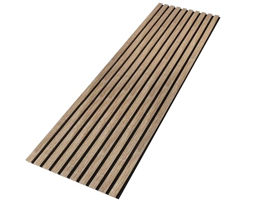 Akustikpaneele NOBLE 1,485m² - 275cm x 54cm* set - (set = 2 Stück 275cm x 27cm) | Farbe: Erba 683 | Wandverkleidung | Akustikpaneel | Wandpaneele auf filz | Akustikfilz | Wandpaneele von wohnartig