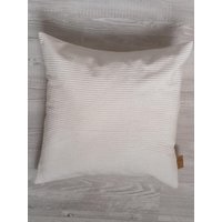 Kissen, Kissenhülle Cord Weiß Kissen, Kissenhülle Cord Weiß von wohncandy
