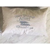 Kissen Mit Weihnachtsauto, Dekokissen Für Weihnachten von wohncandy