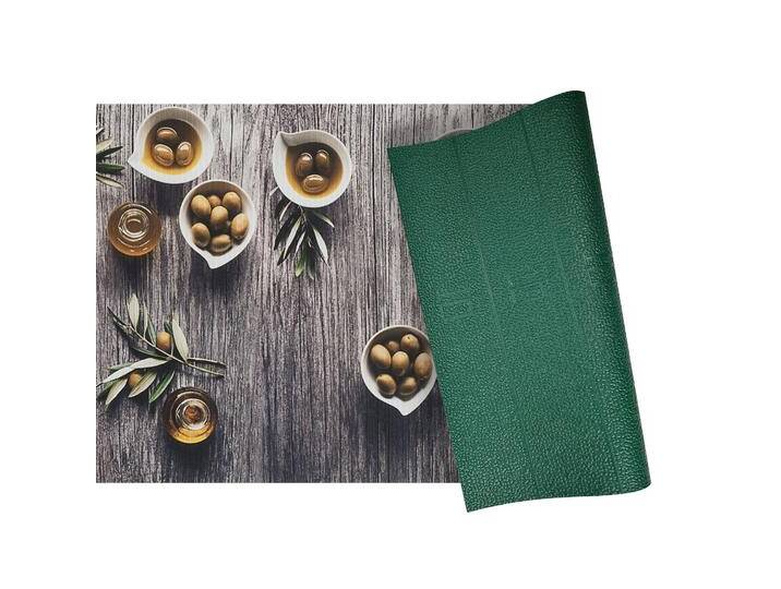 Küchenläufer Oliven Design von 50cm bis zu 10m zuschneidbar Küchenläufer Oliven Design von 50cm bis zu 10m zuschneidbar von wohndirect