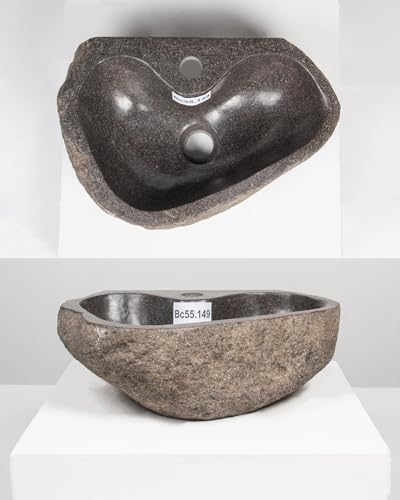 40 cm oval Naturstein-Waschbecken Flussstein Findling Granit Becken Stein-Aufsatzwascbecken Bad Gäste WC Naturstein Handwaschbecken Wohnfreuden 40 cm oval Naturstein-Waschbecken Flussstein Findling Granit Becken Stein-Aufsatzwascbecken Bad Gäste WC Naturstein Handwaschbecken Wohnfreuden von wohnfreuden