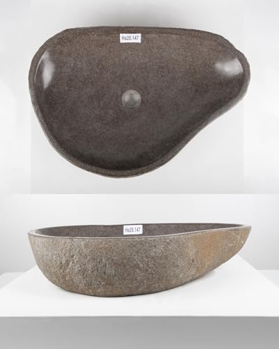 70 cm oval Naturstein Waschbecken grau von WOHNFREUDEN - Stein Aufsatzwaschbecken Naturstein Waschbecken Badezimmer Waschbecken Bad Handwaschbecken 70 cm oval Naturstein Waschbecken grau von WOHNFREUDEN - Stein Aufsatzwaschbecken Naturstein Waschbecken Badezimmer Waschbecken Bad Handwaschbecken von wohnfreuden