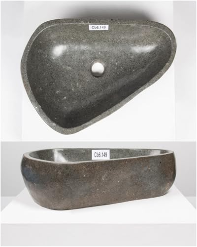 Naturstein Waschbecken 50 cm Flussstein Granit Findling Aufsatzwaschbecken rundum poliert Steinwaschbecken WC Bad Garten WOHNFREUDEN Naturstein Waschbecken 50 cm Flussstein Granit Findling Aufsatzwaschbecken rundum poliert Steinwaschbecken WC Bad Garten WOHNFREUDEN von wohnfreuden