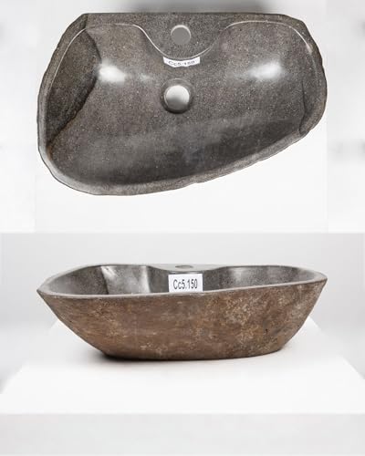 Naturstein Waschbecken 50 cm mit Hahnloch Steinwaschbecken Bad WC Garten Aufsatzwaschbecken WOHNFREUDEN Naturstein Waschbecken 50 cm mit Hahnloch Steinwaschbecken Bad WC Garten Aufsatzwaschbecken WOHNFREUDEN von wohnfreuden
