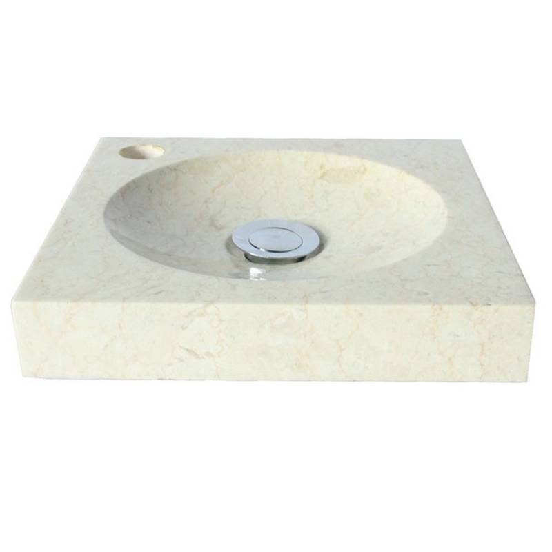 Wohnfreuden Marmor - Waschbecken Tumba Creme 30cm Wohnfreuden Marmor - Waschbecken Tumba Creme 30cm von wohnfreuden