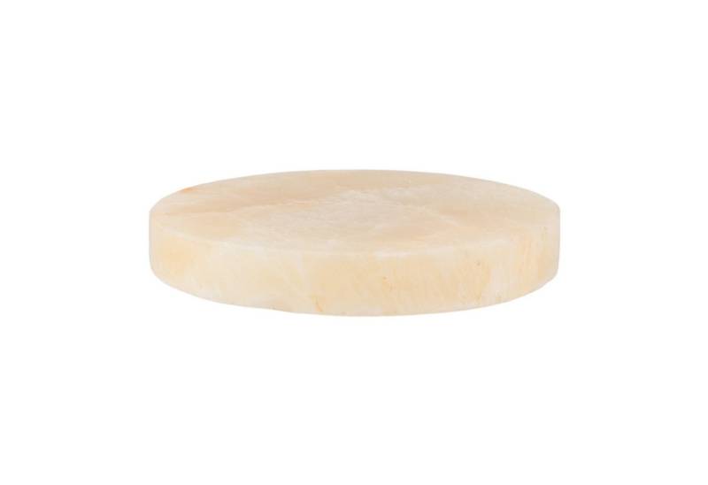 wohnfreuden Dekotablett Onyxmarmor Untersetzer 13 cm rund, 30870 von wohnfreuden