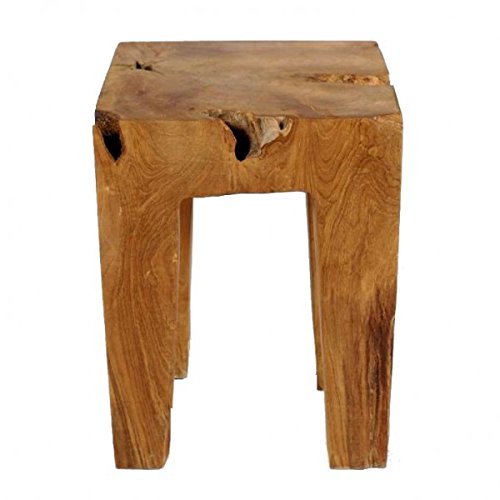 wohnfreuden Teakholz Hocker braun Vier Beine 40 cm - Badezimmer Holz Sitz 30 cm Durchmesser wohnfreuden Teakholz Hocker braun Vier Beine 40 cm - Badezimmer Holz Sitz 30 cm Durchmesser von wohnfreuden
