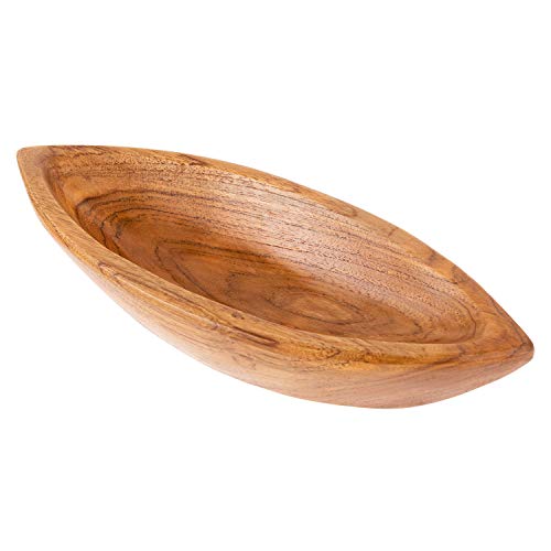 wohnfreuden Teakholz Schale braun oval 30 cm - Tropenholz Schale lasiert Wohnzimmer Holz Deko wohnfreuden Teakholz Schale braun oval 30 cm - Tropenholz Schale lasiert Wohnzimmer Holz Deko von wohnfreuden