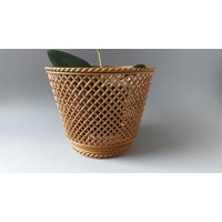 Blumentopf Braun, Pflanzentopf Vintage Blumentopf Braun, Pflanzentopf Vintage von wohnraumformer