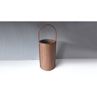 Rattan Korb, Aufbewahrungskorb, Bast Korb Vintage Rattan Korb, Aufbewahrungskorb, Bast Korb Vintage von wohnraumformer