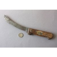 Schweden Eskilstuna Messer Antik, Altes Filetiermesser, Schneidemesser Für Die Küche Vintage Mit Holzgriff von wohnraumformer