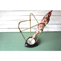 Vintage Schirmständer, Regenschirmständer Dreieckig, Alter Metallschirmständer, Gehstockhalter, 50Er 60Er Geschenk Büro Shop Vintage Schirmständer, Regenschirmständer Dreieckig, Alter Metallschirmständer, Gehstockhalter, 50Er 60Er Geschenk Büro Shop von wohnraumformer