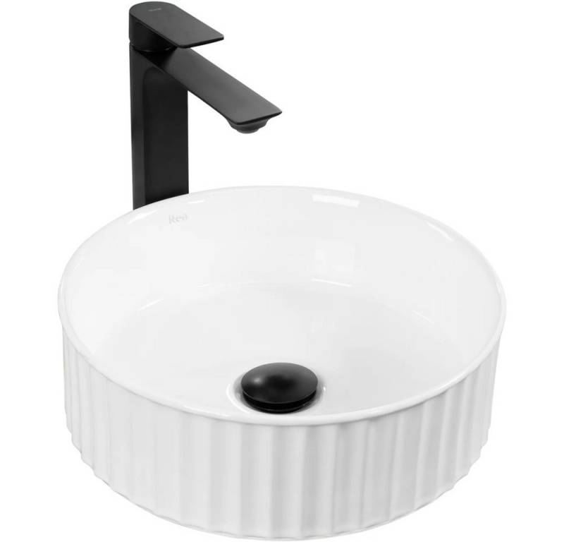 wohnwerk.idee Aufsatzwaschbecken Waschbecken Keramik Weiß Klein Gäste WC Gäste Bad Charlotte wohnwerk.idee Aufsatzwaschbecken Waschbecken Keramik Weiß Klein Gäste WC Gäste Bad Charlotte von wohnwerk.idee