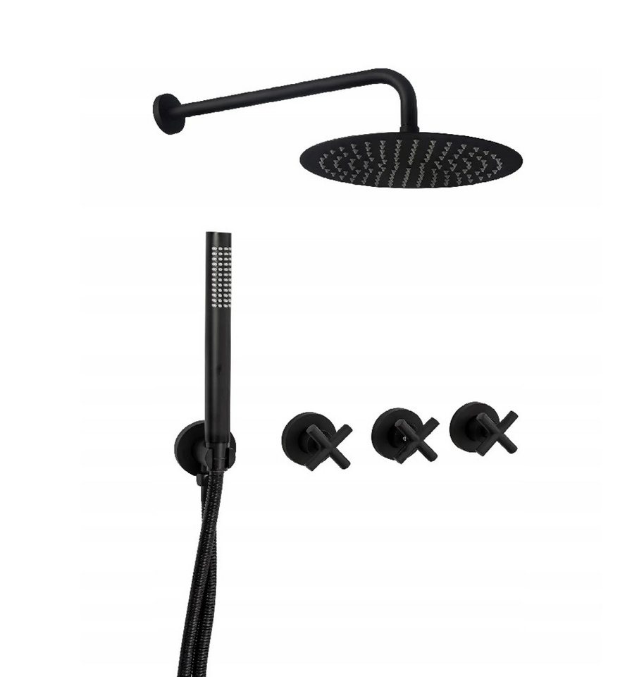 wohnwerk.idee Duscharmatur Dusche Duschsystem Design Minimalistisch Exit Schwarz Matt wohnwerk.idee Duscharmatur Dusche Duschsystem Design Minimalistisch Exit Schwarz Matt von wohnwerk.idee
