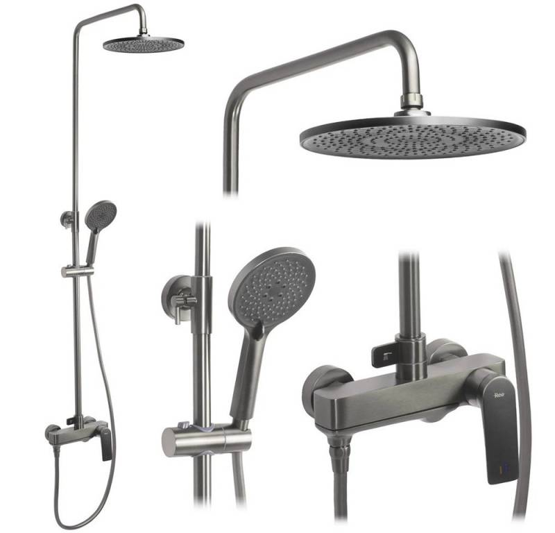wohnwerk.idee Duschsystem Duscharmatur Dusche Regendusche Avalon Gold Matt Schwarz Grau Kupfer wohnwerk.idee Duschsystem Duscharmatur Dusche Regendusche Avalon Gold Matt Schwarz Grau Kupfer von wohnwerk.idee