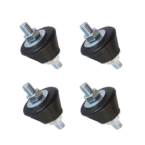 wojonifuiliy 4 x Klimaanlage Gummipuffer M8 Silentblock | Anti-Vibrations-Gummilager-Dämpfer - Wandhalterung Gummi Stossdaempfer | Stoßdämpfer für Klimaanlage,Gummi-Dämpfungskissen von wojonifuiliy