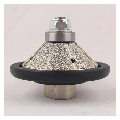woleyuu Vakuumgelötete Handprofiler-Rad-Abschrägung 5-20 mm Diamant-Profil-Schleifrad for Winkelschleifer auf Granit-Marmor-Stein(E30,M14 Europe Thread) von woleyuu