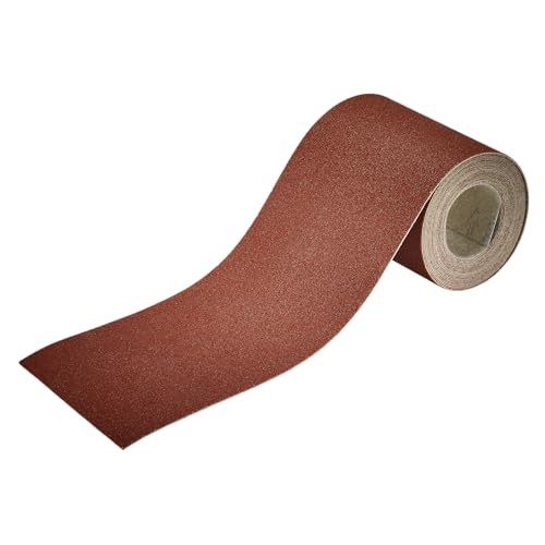 wolfcraft Haft-Schleifpapierrolle I 5812000I Körnung 120 I 4 m x 93 mm von wolfcraft