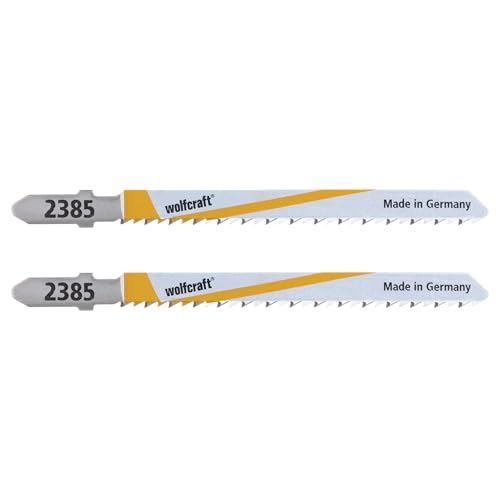 Wolfcraft 2 Stichsägeblätter BiM Länge 75 mm 2385000 von wolfcraft