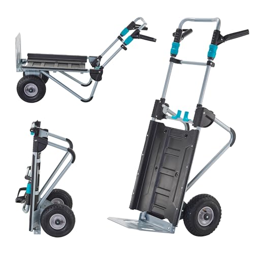 wolfcraft Transportsystem TS 2500 I 5535000 I 2-in-1-Funktion: Sackkarre und Schubwagen I Flexibler Einsatz I Schnellklappfunktion I einschwenkbare Griffe I kompaktes Klappmaß für einfachen Transport wolfcraft Transportsystem TS 2500 I 5535000 I 2-in-1-Funktion: Sackkarre und Schubwagen I Flexibler Einsatz I Schnellklappfunktion I einschwenkbare Griffe I kompaktes Klappmaß für einfachen Transport von wolfcraft